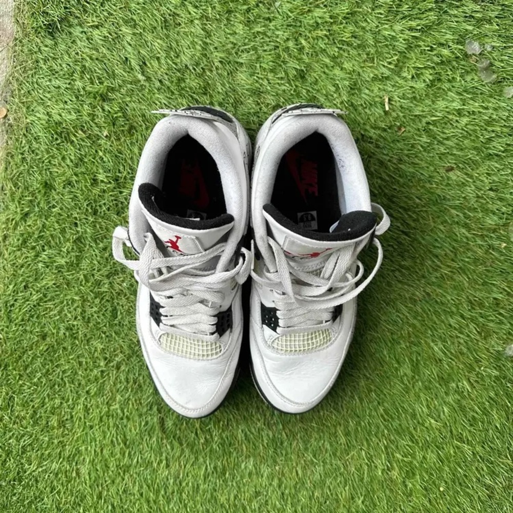 Air Jordan 4 Retro OG 'White Cement' 2016 Men’s Size 9.5 - Picture 3 of 7